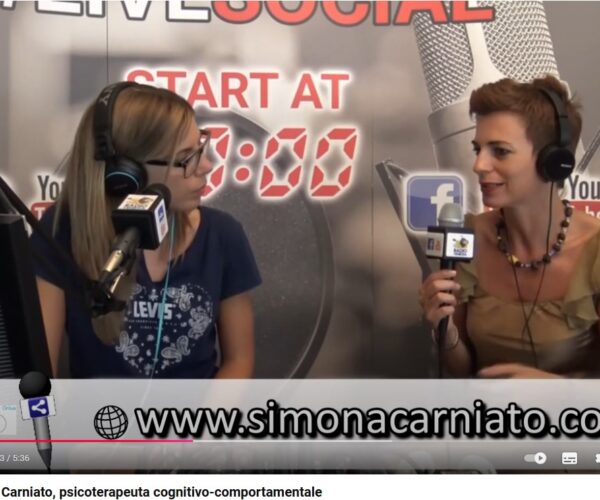 Intervista a Simona Carniato su Radio Venezia